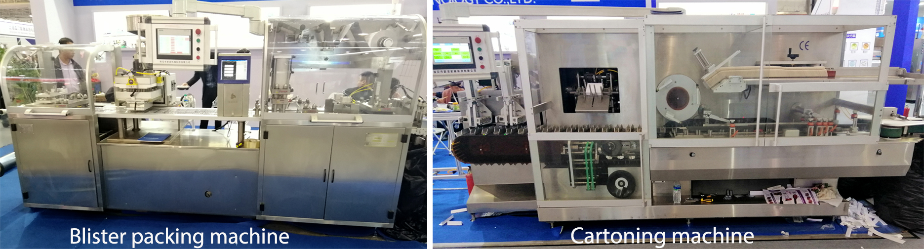 pembungkusan lepuh dan mesin pengkosongan