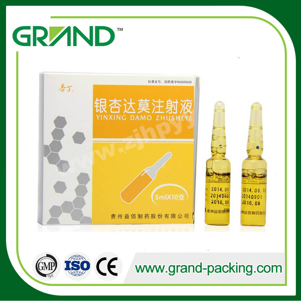 Mesin karton ampoule/vial automatik