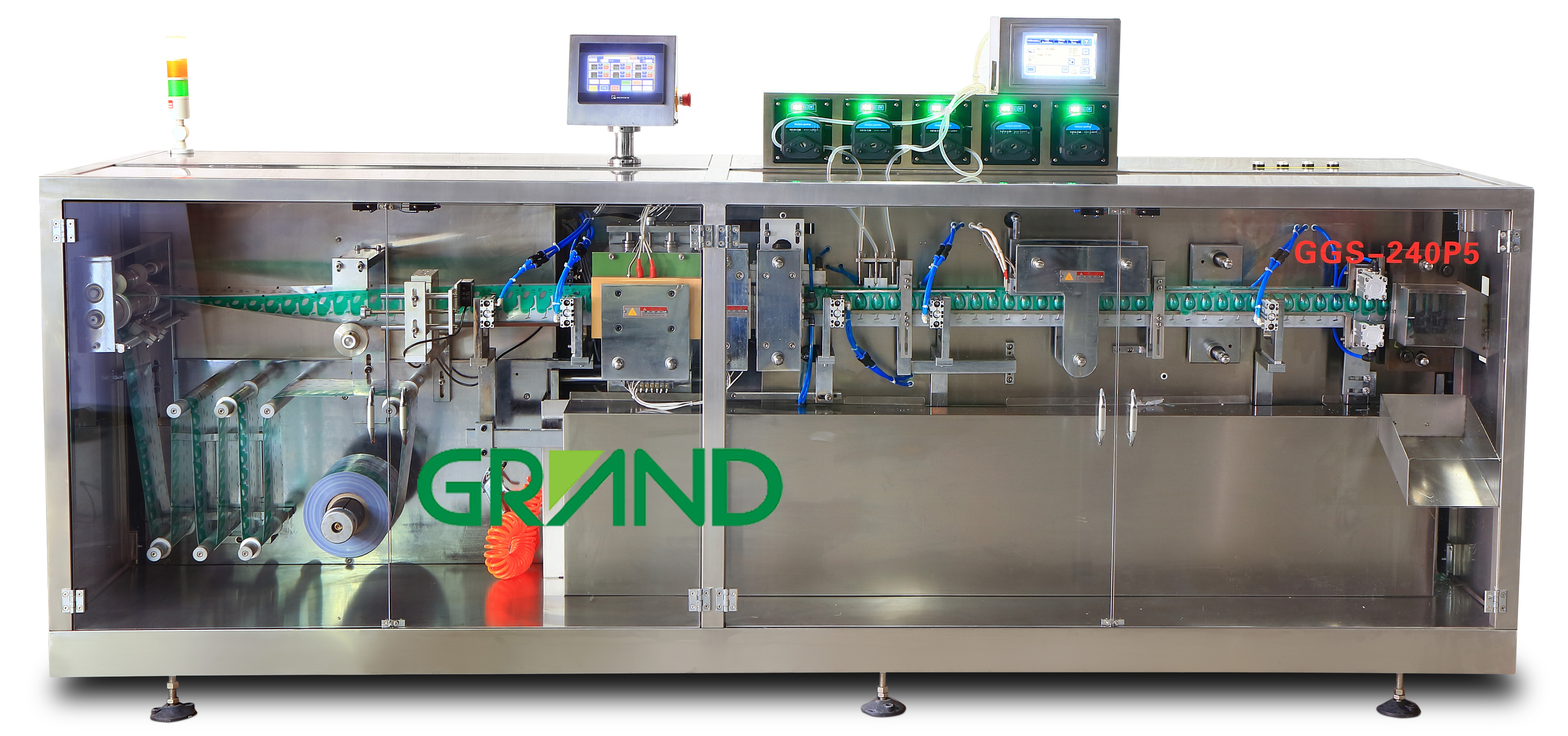 Ampoule plastik mengisi mesin pengedap