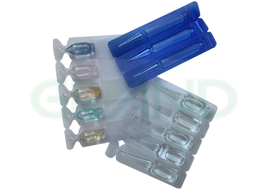 ampul plastik untuk cecair essnetial asid hyaluronik