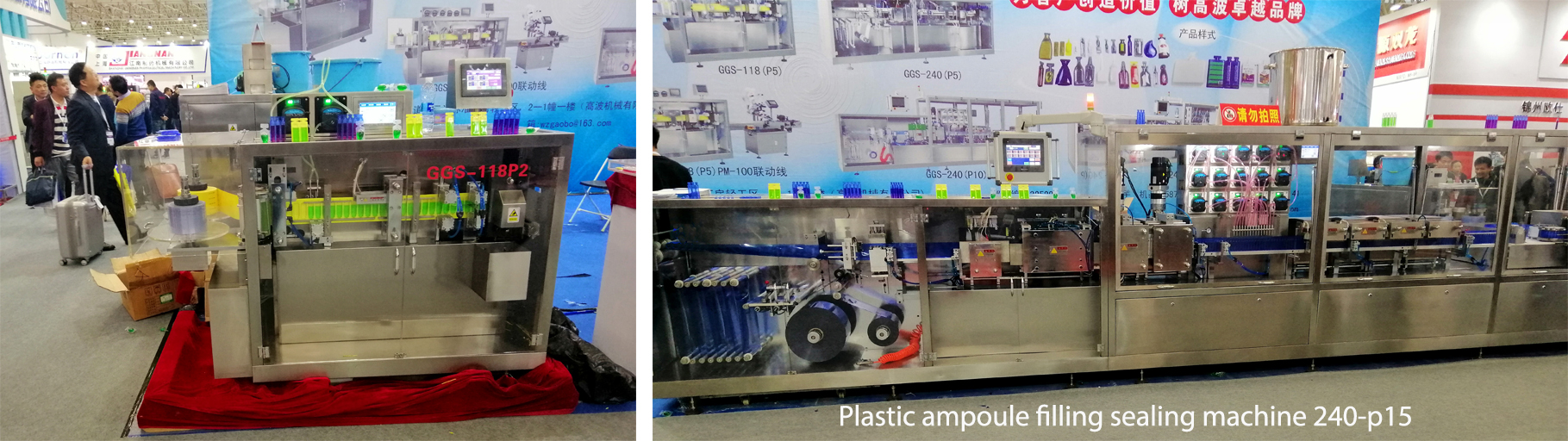 Ampoule plastik mengisi mesin pengedap