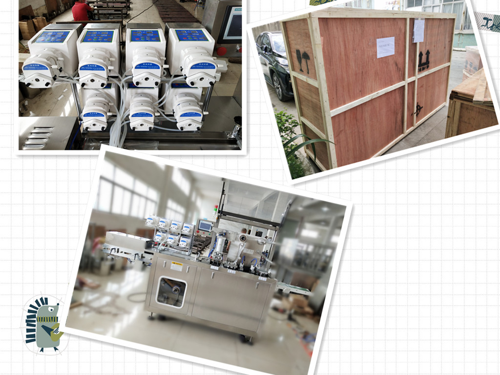 Mesin pembungkusan minyak cair