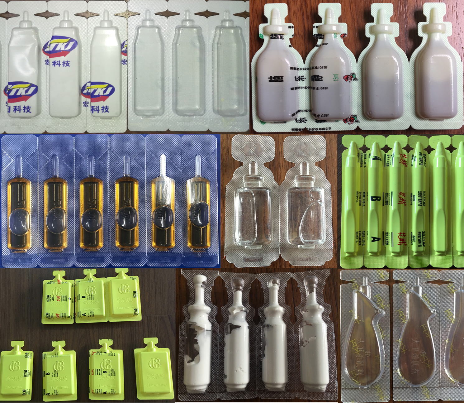 Contoh pengisi ampul plastik