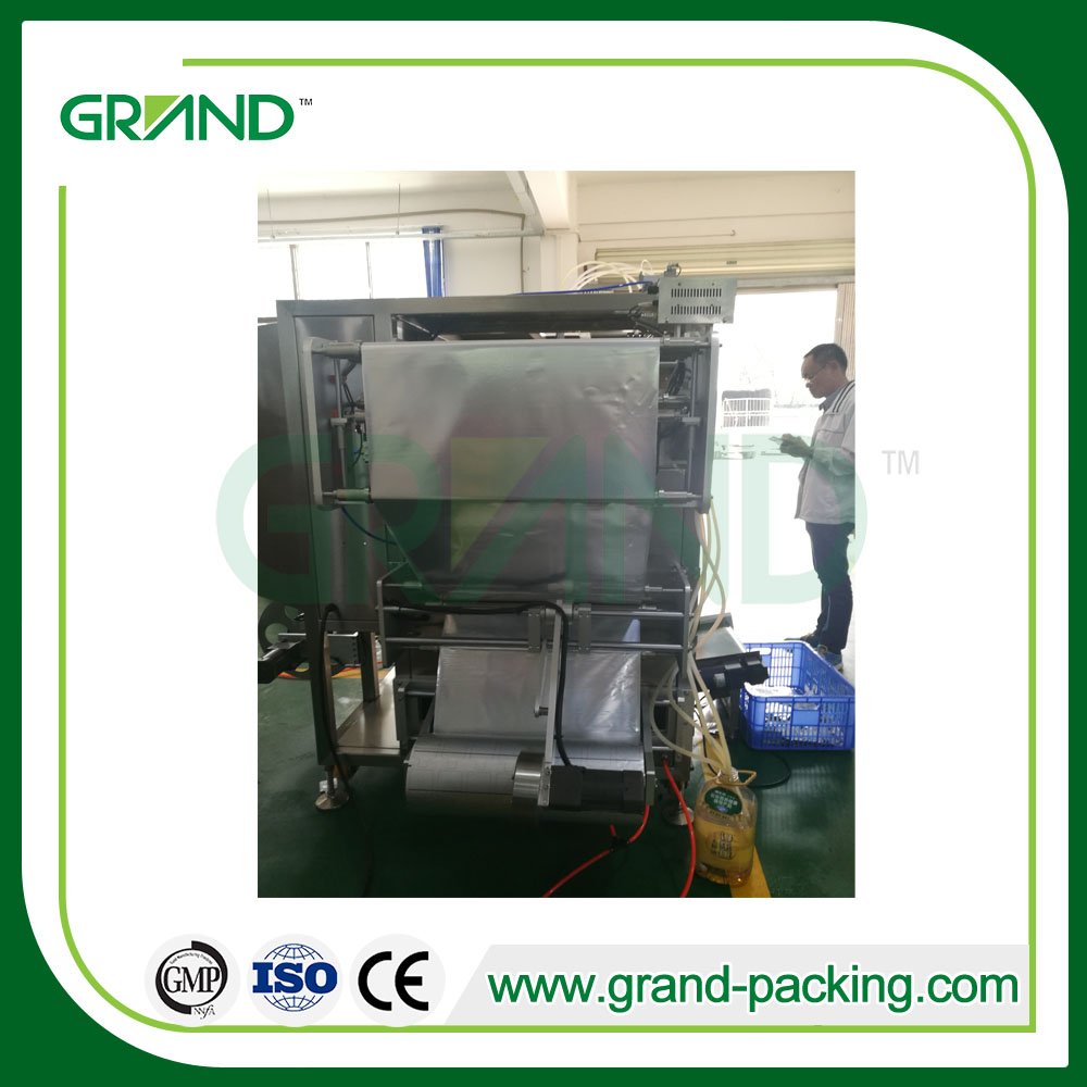  Mesin pembungkusan sachet berbentuk empat garisan yang tidak teratur secara automatik untuk cecair/serbuk/granul