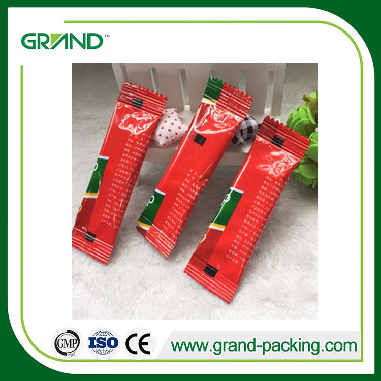 Mesin pembungkusan sachet gel dua lorong automatik