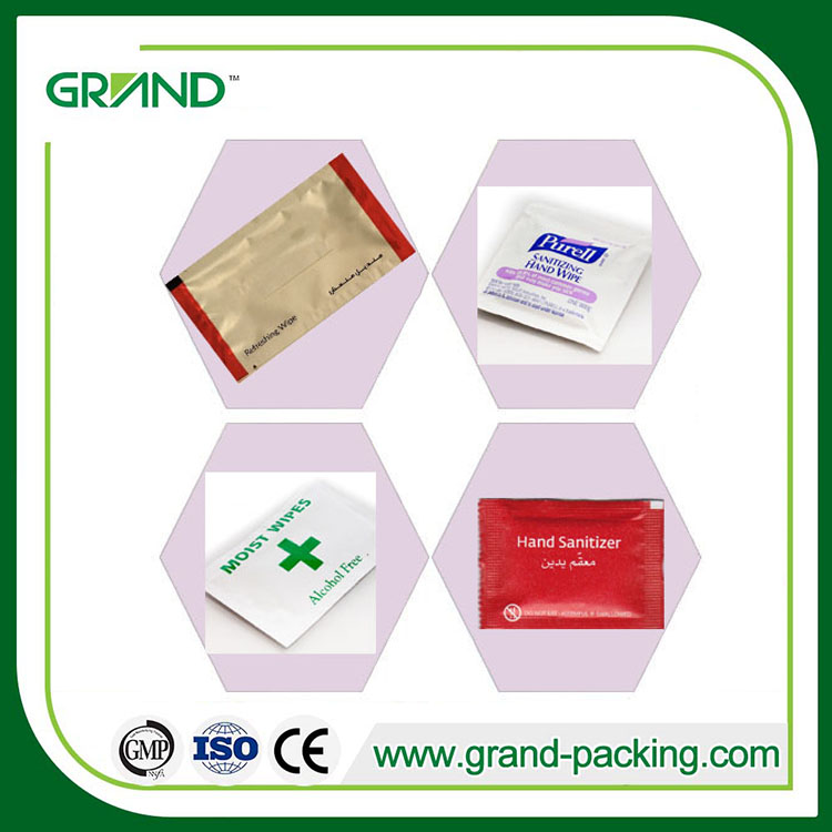 Sanitizer tangan/syampu/gel sachet pembungkusan jentera