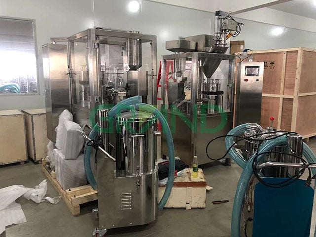 Mesin pengisian kapsul automatik China ke Thailand