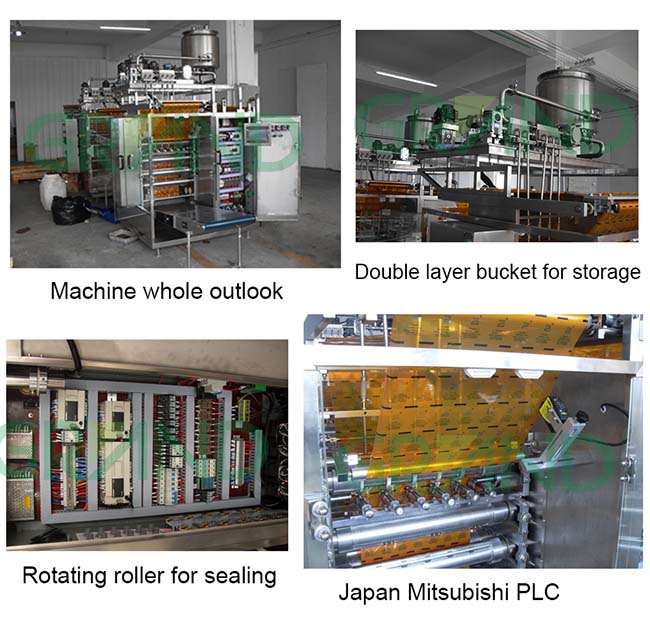 Tampal mesin pembungkusan sachet