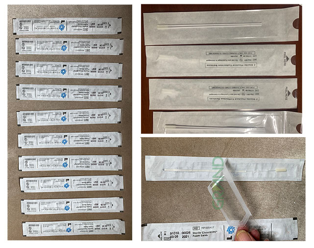 Peranti Koleksi Berkumpul Sterile Sampel Mesin