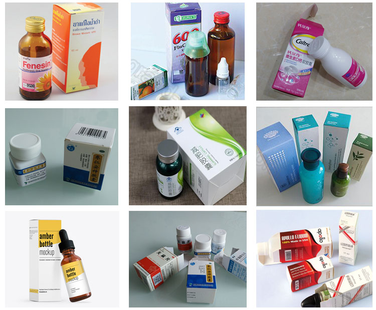 Mesin karton automatik untuk botol