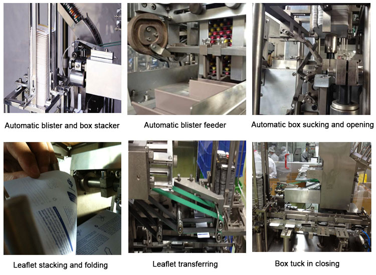 Mesin kadbodi lepuh kecil automatik
