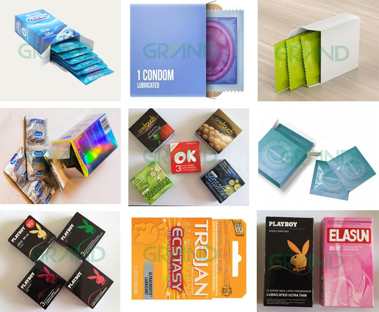 Mesin pembungkusan lepuh kondom01