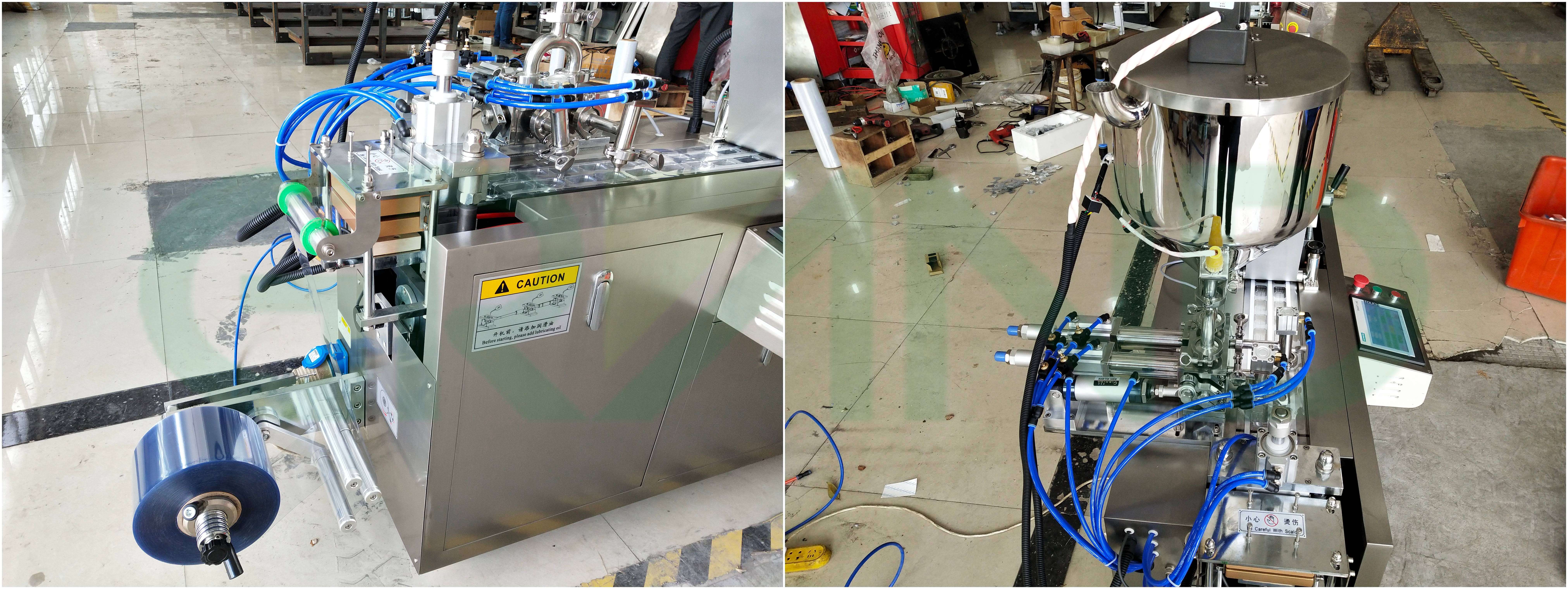 mesin pembungkusan lepuh cecair