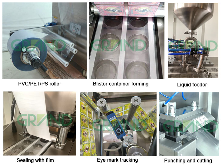 Contoh mesin pembungkusan jam madu