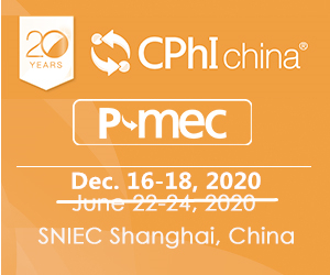 Menjadualkan semula Notis CPHI & P-MEC China 2020